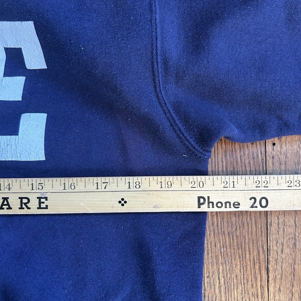 Vintage Soffe Heavy Sweats Duke University Sweatshirt Crewneck Large Mens Navy - Picture 4 of 5